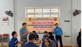CÔNG ĐOÀN CÔNG TY CỔ PHẦN KHOÁNG SẢN VÀ LUYỆN KIM CAO BẰNG TỔ CHỨC CHƯƠNG TRÌNH "BỮA CƠM CÔNG ĐOÀN" NĂM 2026 VÀ KHẢO SÁT NHÀ XÂY, SỬA TRONG CHƯƠNG TRÌNH "MÁI ẤM CÔNG ĐOÀN".